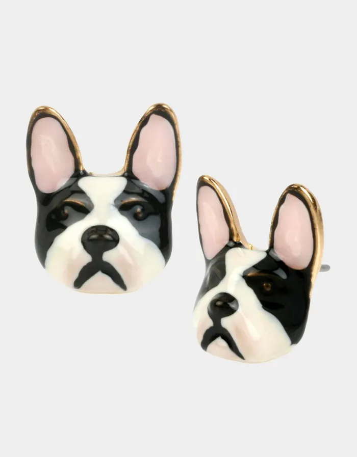Women BETSEYS FRENCHIE STUDS BLACKWHITE Betsey Johnson