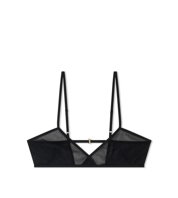 Women Bras Tom Ford Stretch Tulle Bra Black