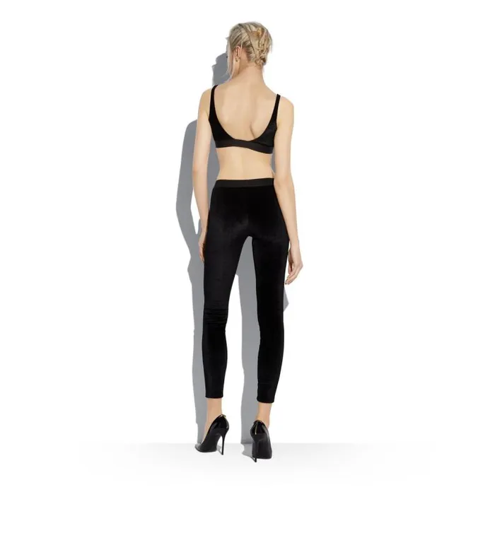Women Bras Tom Ford Stretch Velvet Bralette Black Women Bras Tom Ford Stretch Velvet Bralette Black