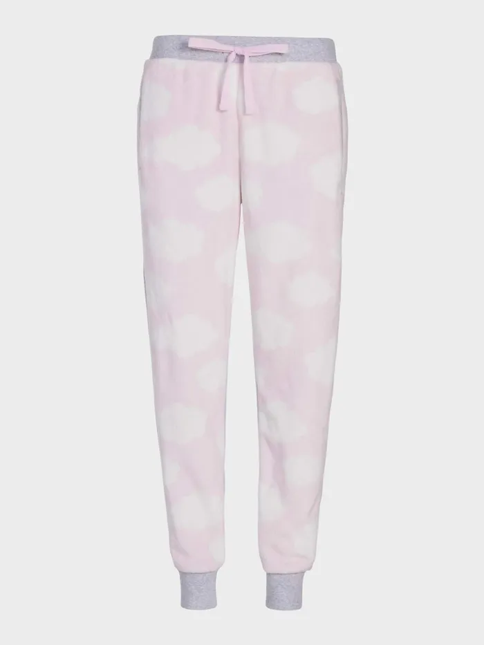Women Cloud Cuddle Fleece Track Pj Pant Multi Peter Alexander Pants