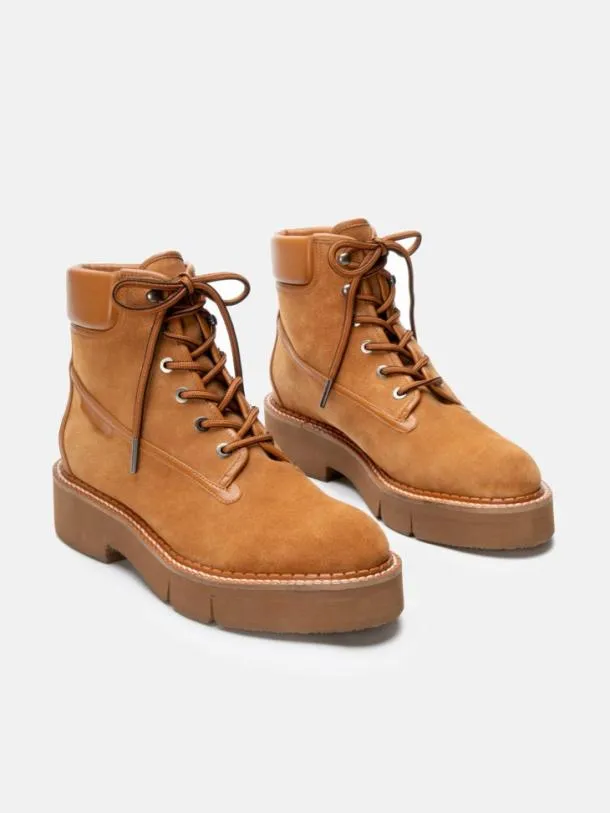 Women CRUSH Suede Bush Clergerie Ankle Boots
