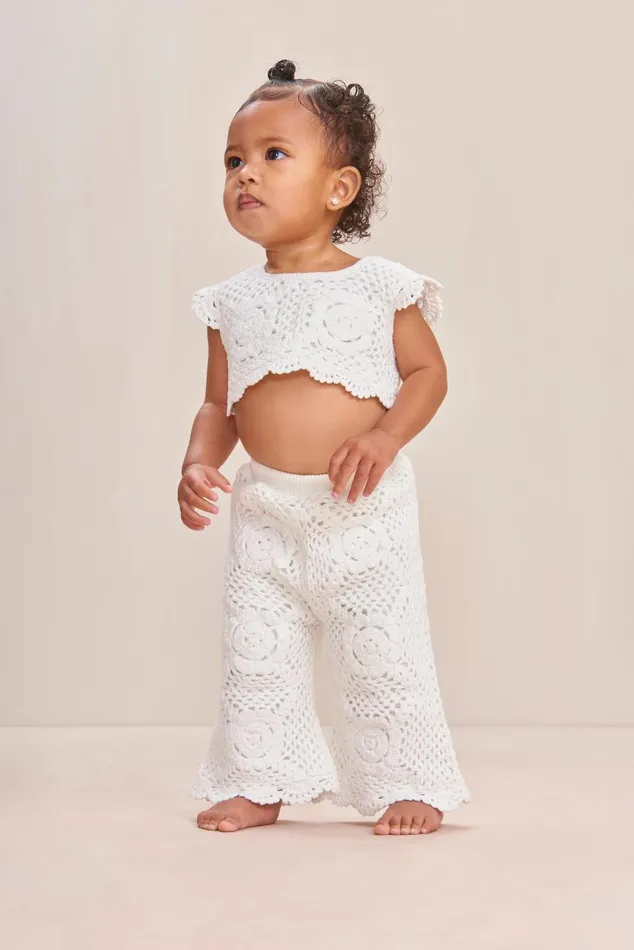 Women Cult Gaia Bottoms JESSI BABY PANT 8211 OFF WHITE