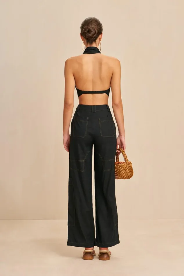 Women Cult Gaia Bottoms WYNN PANT 8211 BLACK Women Cult Gaia Bottoms WYNN PANT 8211 BLACK
