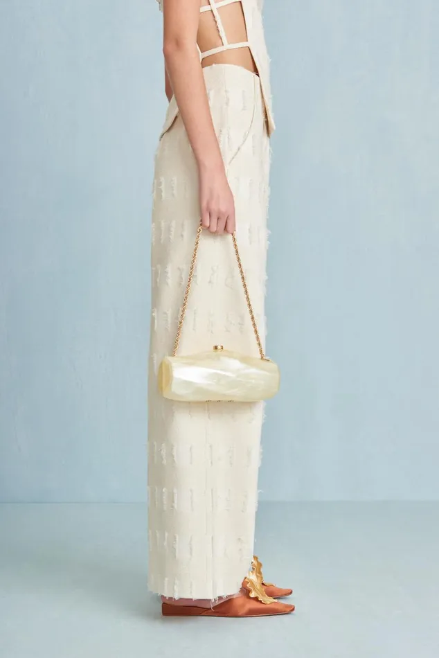Women Cult Gaia Clutches JULIET SHOULDER BAG 8211 IVORY