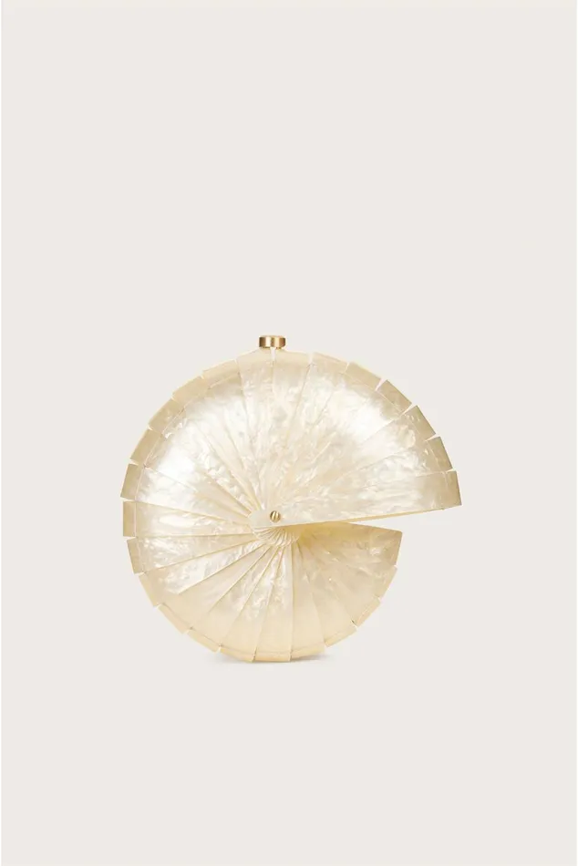 Women Cult Gaia Clutches SIRENA CLUTCH 8211 IVORY