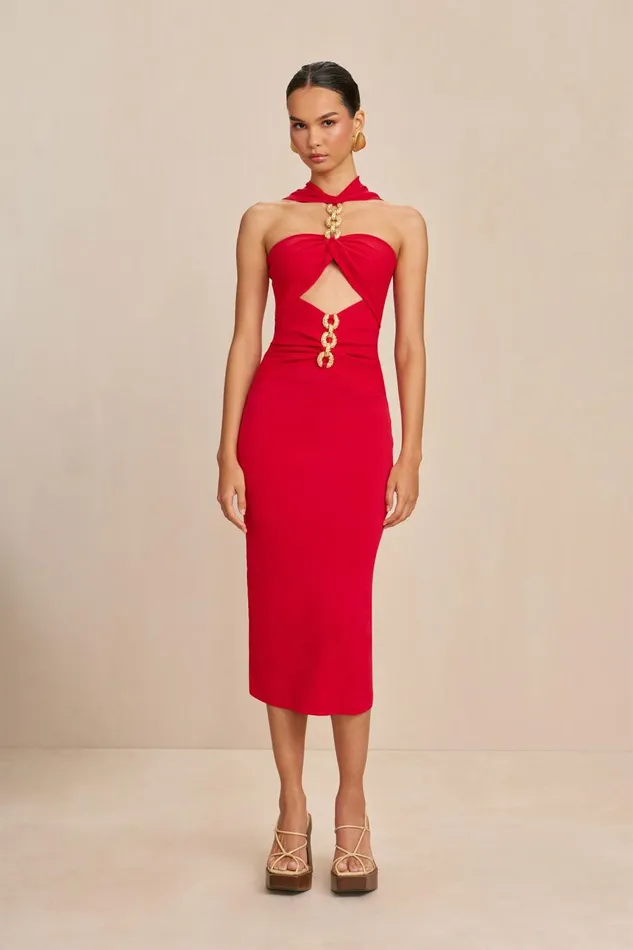 Women Cult Gaia Dresses CRISTOS KNIT DRESS 8211 LOLLIPOP Women Cult Gaia Dresses CRISTOS KNIT DRESS 8211 LOLLIPOP