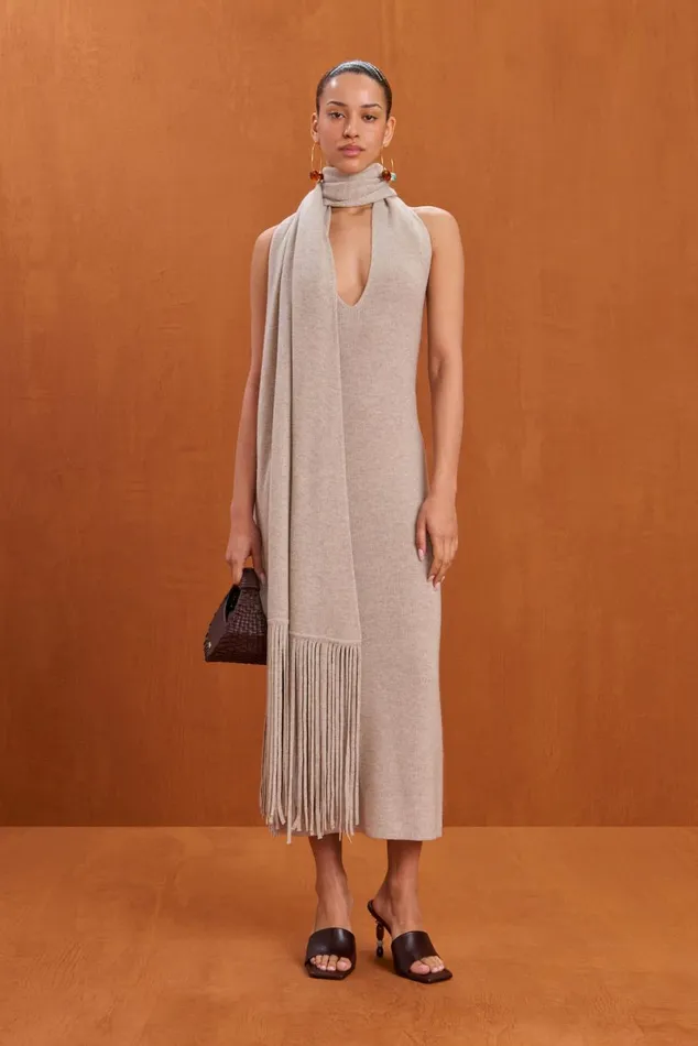 Women Cult Gaia Dresses JORDEN KNIT DRESS 8211 MILLET