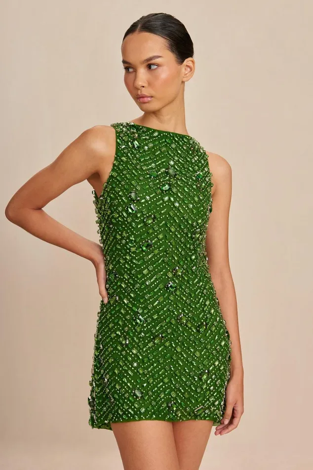 Women Cult Gaia Dresses KARLEEN DRESS 8211 EMERALD Women Cult Gaia Dresses KARLEEN DRESS 8211 EMERALD