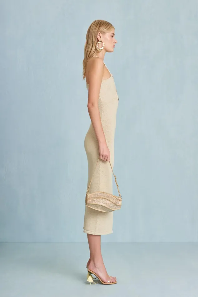 Women Cult Gaia Dresses VALMA KNIT DRESS 8211 BEACH Women Cult Gaia Dresses VALMA KNIT DRESS 8211 BEACH