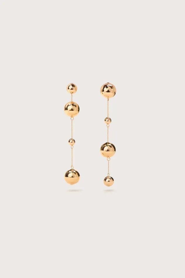 Women Cult Gaia Jewelry ADRIENNE EARRING 8211 SHINY BRASS