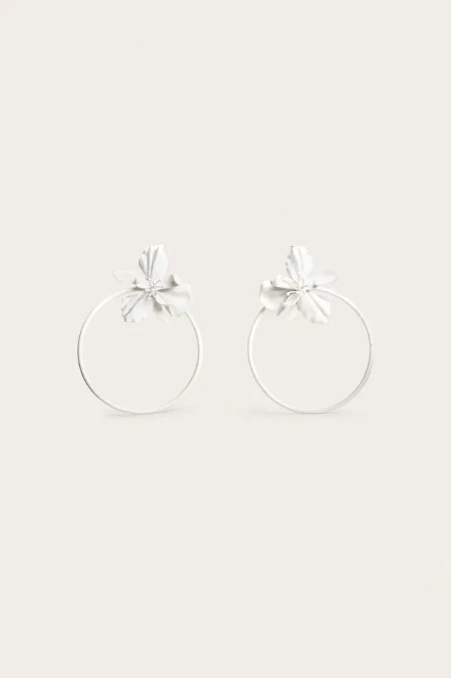 Women Cult Gaia Jewelry CAMILLE EARRING 8211 WHITE