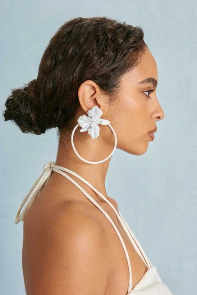 Women Cult Gaia Jewelry CAMILLE EARRING 8211 WHITE Women Cult Gaia Jewelry CAMILLE EARRING 8211 WHITE
