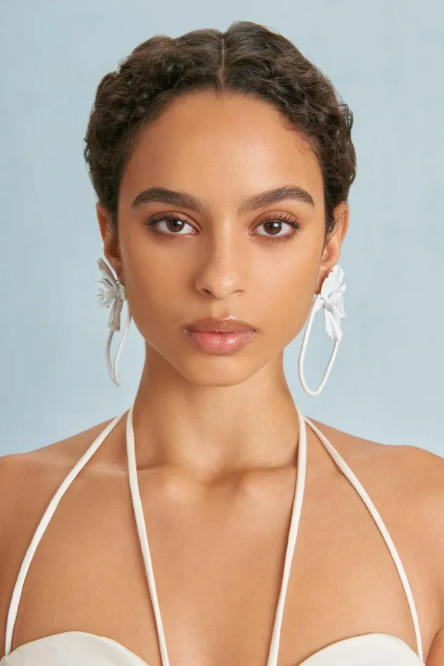 Women Cult Gaia Jewelry CAMILLE EARRING 8211 WHITE Women Cult Gaia Jewelry CAMILLE EARRING 8211 WHITE