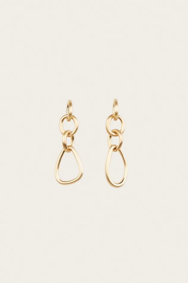 Women Cult Gaia Jewelry REYES EARRING 8211 BRASS