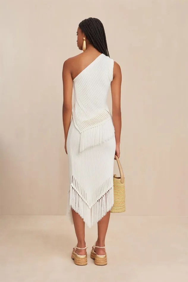 Women Cult Gaia Knits TONISHA KNIT SKIRT 8211 OFF WHITE Women Cult Gaia Knits TONISHA KNIT SKIRT 8211 OFF WHITE