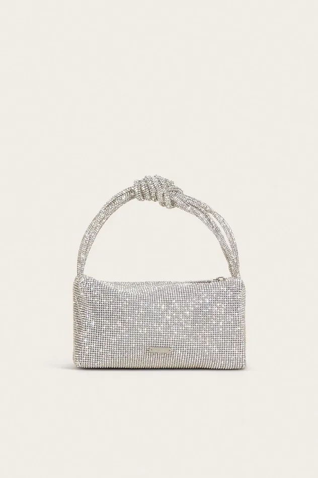 Women Cult Gaia Mini Bags SIENNA MINI RHINESTONE BAG 8211 CLEAR