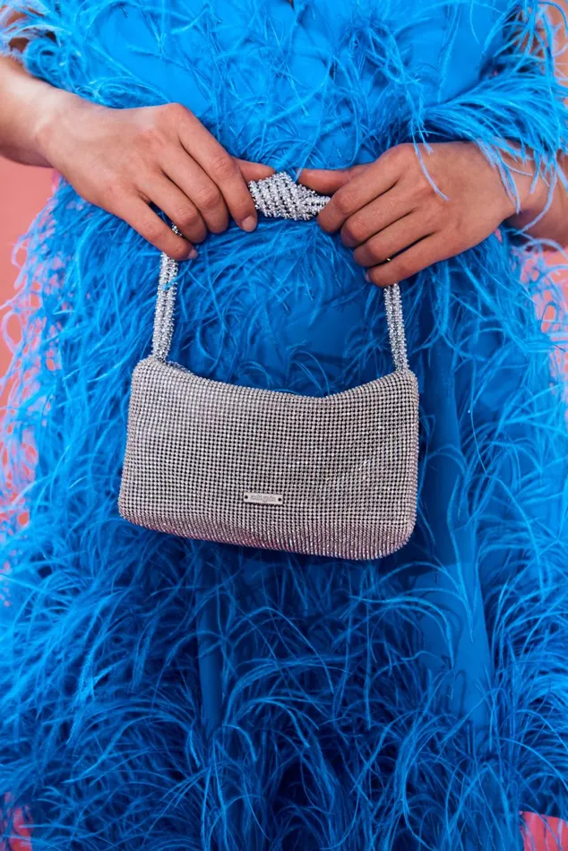 Women Cult Gaia Mini Bags SIENNA MINI RHINESTONE BAG 8211 CLEAR Women Cult Gaia Mini Bags SIENNA MINI RHINESTONE BAG 8211 CLEAR