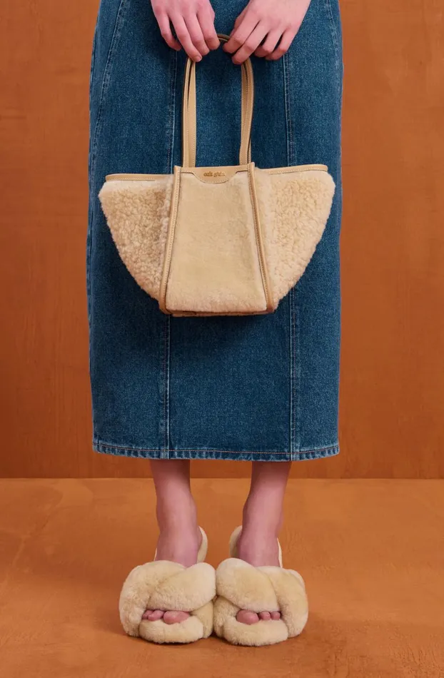 Women Cult Gaia Mini Bags SMALL SADIE TOTE 8211 NATURAL