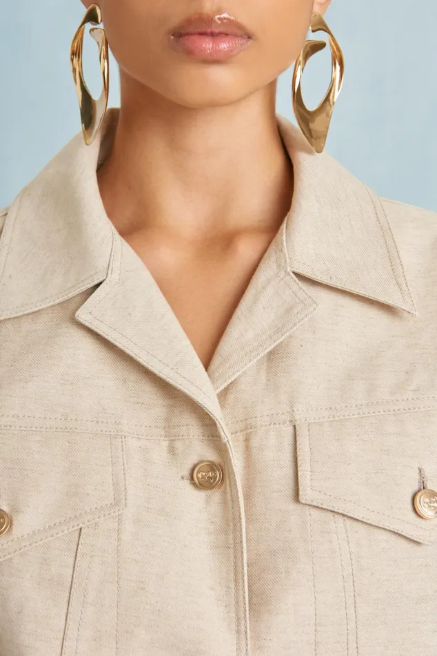 Women Cult Gaia Tops DAPHNE JACKET 8211 BEACH Women Cult Gaia Tops DAPHNE JACKET 8211 BEACH