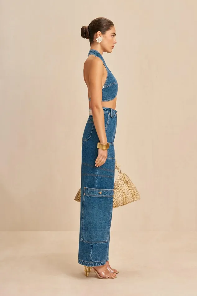 Women Cult Gaia Tops DIEM TOP 8211 INDIGO Women Cult Gaia Tops DIEM TOP 8211 INDIGO