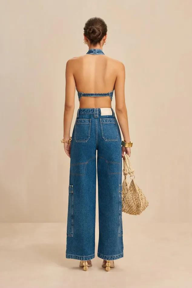 Women Cult Gaia Tops DIEM TOP 8211 INDIGO Women Cult Gaia Tops DIEM TOP 8211 INDIGO