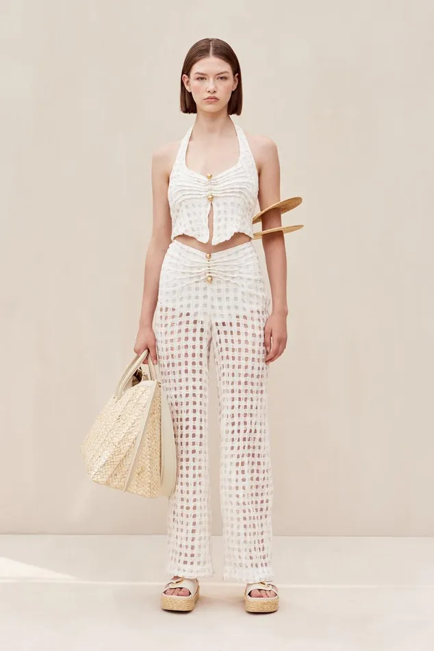 Women Cult Gaia Tops ELLIN TOP 8211 OFF WHITE