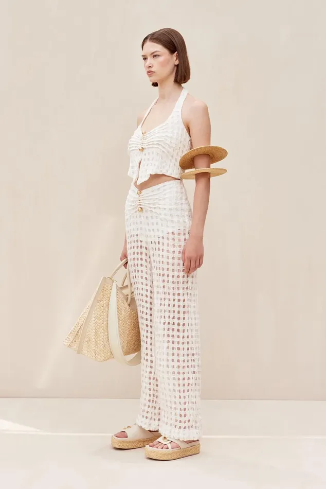 Women Cult Gaia Tops ELLIN TOP 8211 OFF WHITE
