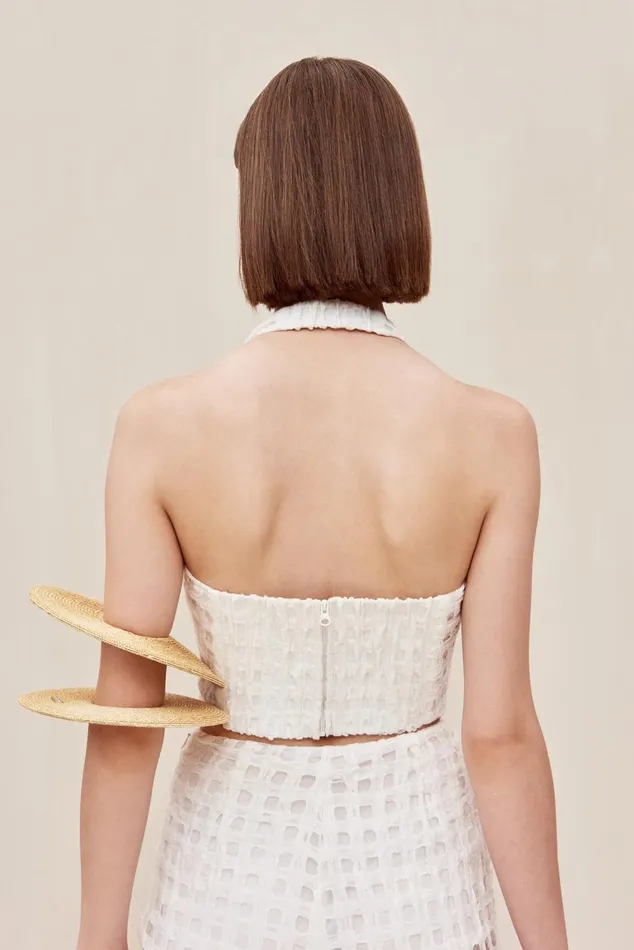 Women Cult Gaia Tops ELLIN TOP 8211 OFF WHITE