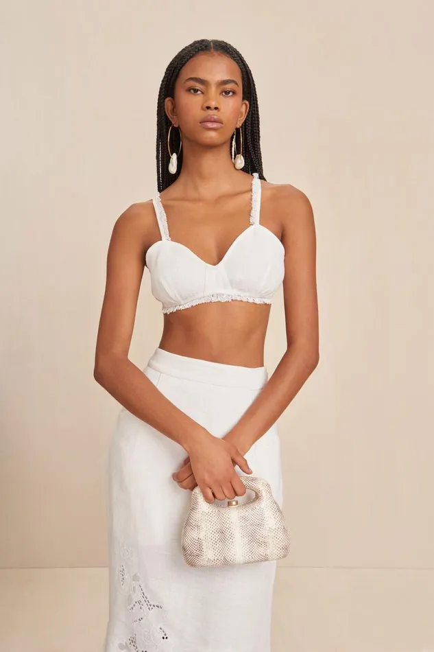 Women Cult Gaia Tops EZA TOP 8211 OFF WHITE