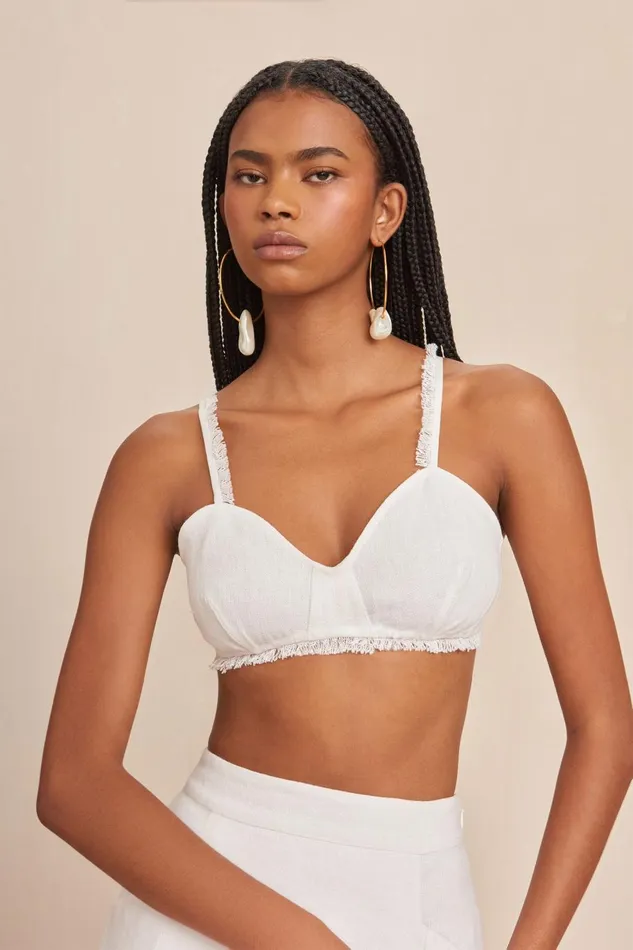 Women Cult Gaia Tops EZA TOP 8211 OFF WHITE