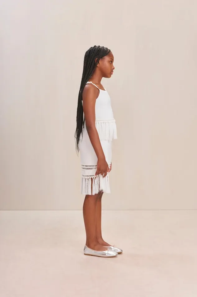 Women Cult Gaia Tops KIKITA KIDS KNIT TOP 8211 OFF WHITE