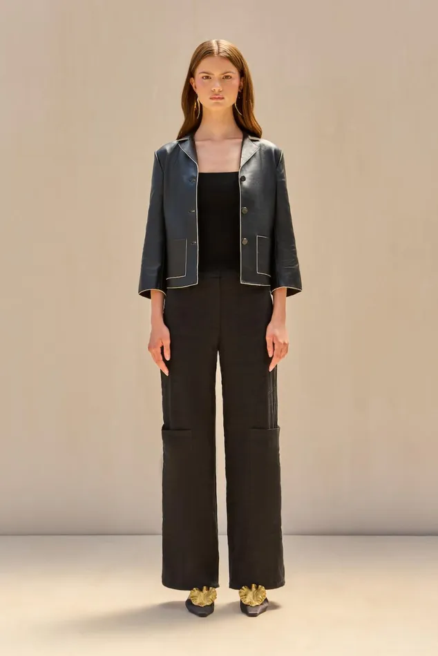 Women Cult Gaia Tops LAYTON BLAZER 8211 BLACK