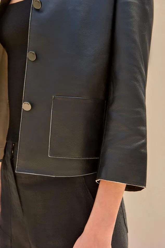 Women Cult Gaia Tops LAYTON BLAZER 8211 BLACK