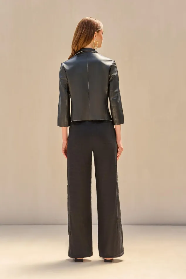 Women Cult Gaia Tops LAYTON BLAZER 8211 BLACK