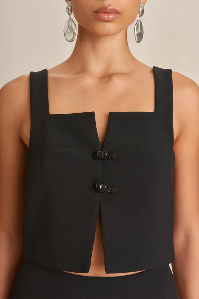 Women Cult Gaia Tops OCTAVIA TOP 8211 BLACK