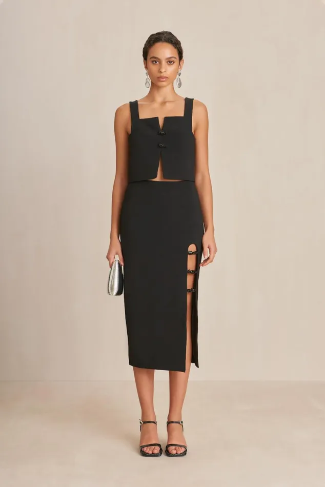 Women Cult Gaia Tops OCTAVIA TOP 8211 BLACK