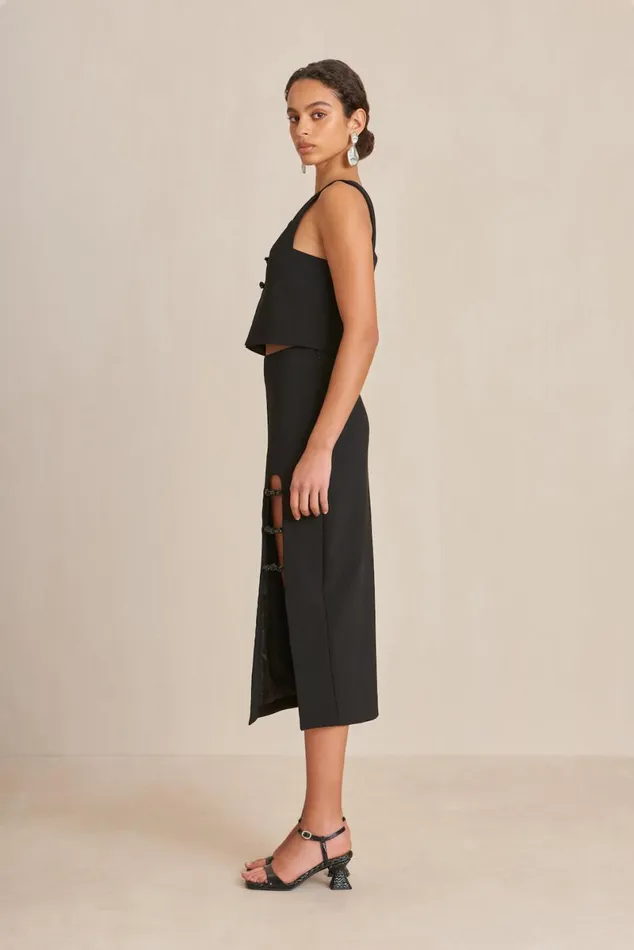 Women Cult Gaia Tops OCTAVIA TOP 8211 BLACK