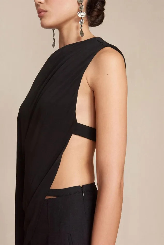 Women Cult Gaia Tops STACIA TOP 8211 BLACK Women Cult Gaia Tops STACIA TOP 8211 BLACK