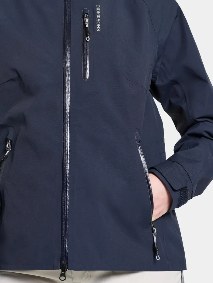 Women Dark Night Blue Didriksons Spring Jackets