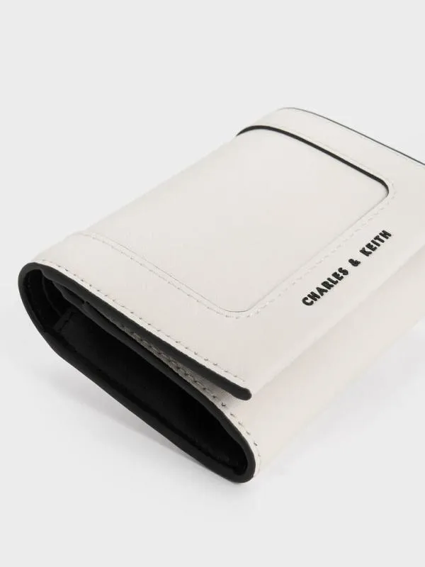 Women Daylla Wallet 8211 Cream CHARLES and KEITH Small Wallets