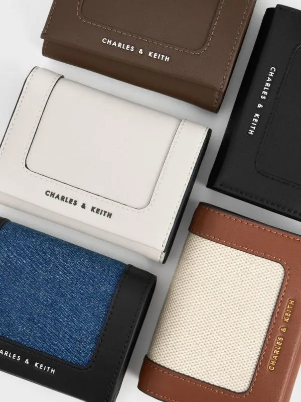 Women Daylla Wallet 8211 Cream CHARLES and KEITH Small Wallets