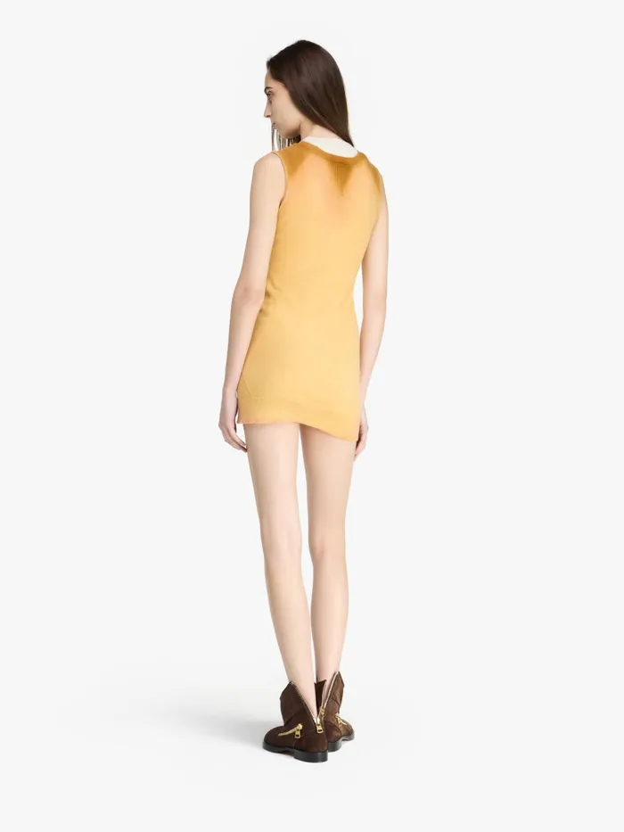 Women Dresses JW Anderson MINI SHIFT DRESS Light Tobacco Women Dresses JW Anderson MINI SHIFT DRESS Light Tobacco