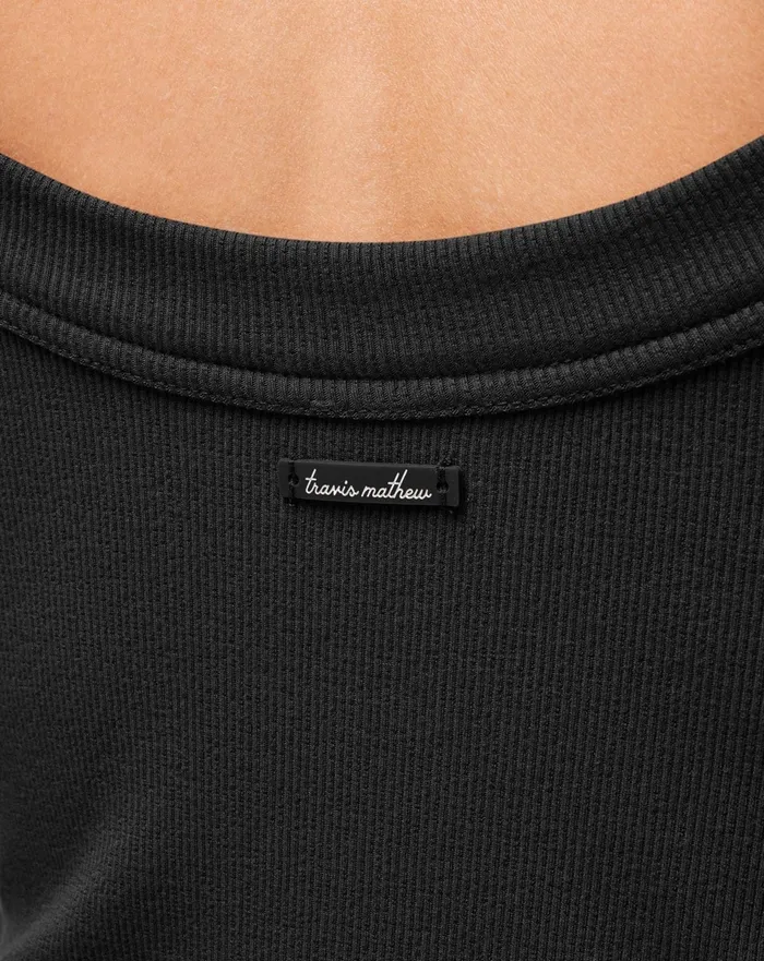 Women Dresses TravisMathew ALWAYS RIGHT CLOUD DRESS Black