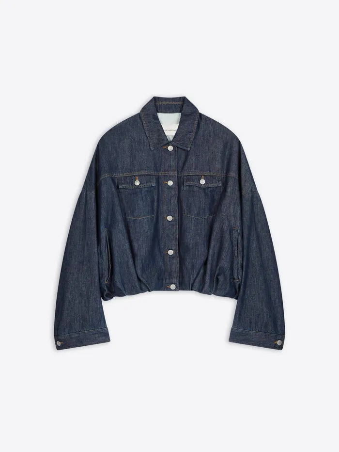 Women Dries Van Noten Coats and Jackets Denim Blouson