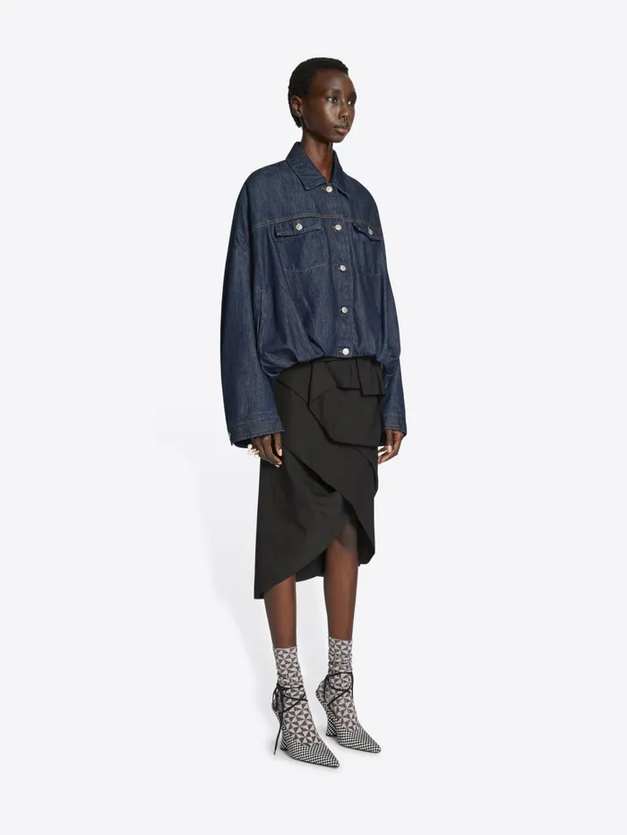 Women Dries Van Noten Coats and Jackets Denim Blouson