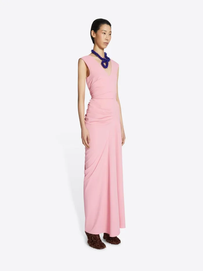 Women Dries Van Noten Dresses Long Draped Dress