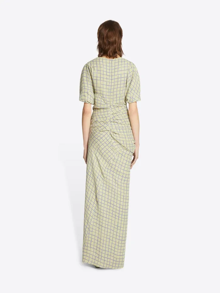 Women Dries Van Noten Dresses Long Draped Dress