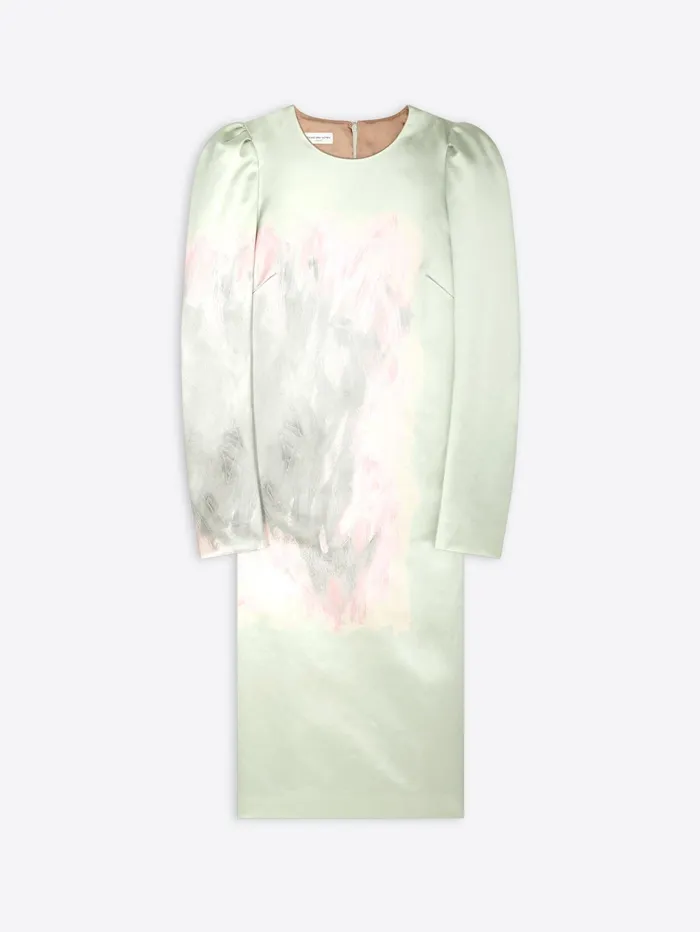 Women Dries Van Noten Dresses Printed Sack Dress