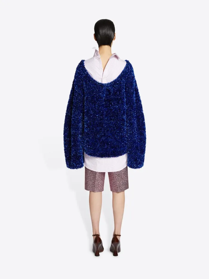 Women Dries Van Noten Knitwear Metallized Sweater