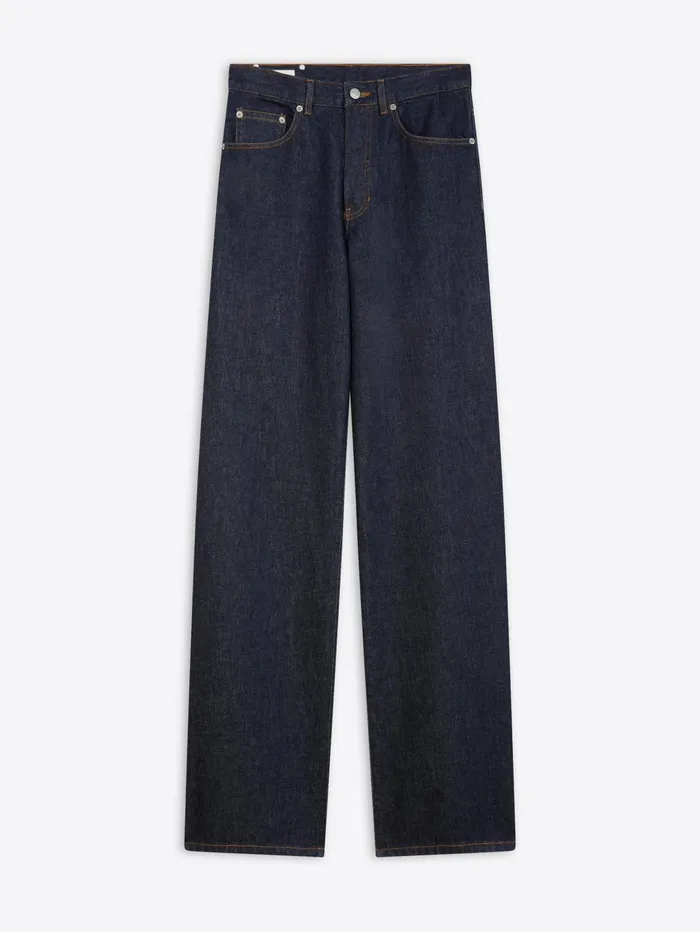 Women Dries Van Noten Pants Wide Jeans